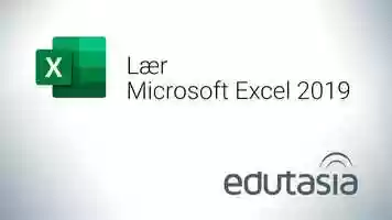 Free download Kursus i MS Excel 2019 [E-learning fra Edutasia] video and edit with RedcoolMedia movie maker MovieStudio video editor online and AudioStudio audio editor onlin